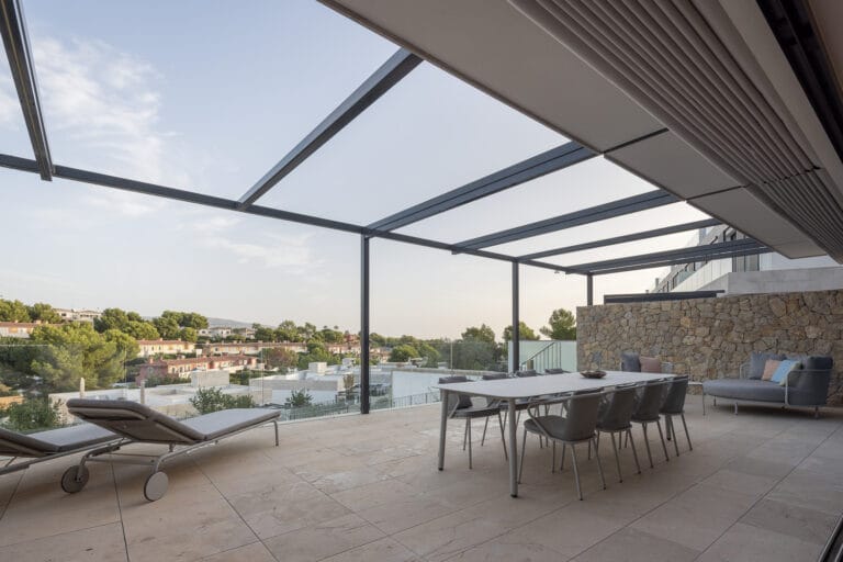 Zweite Terrasse auf Mallorca