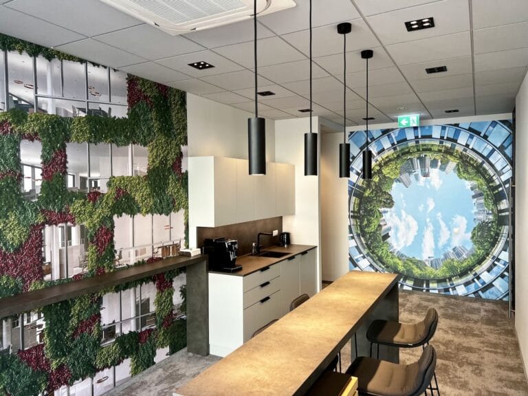 Küche im 1. OG neben dem Raum "Fassade"