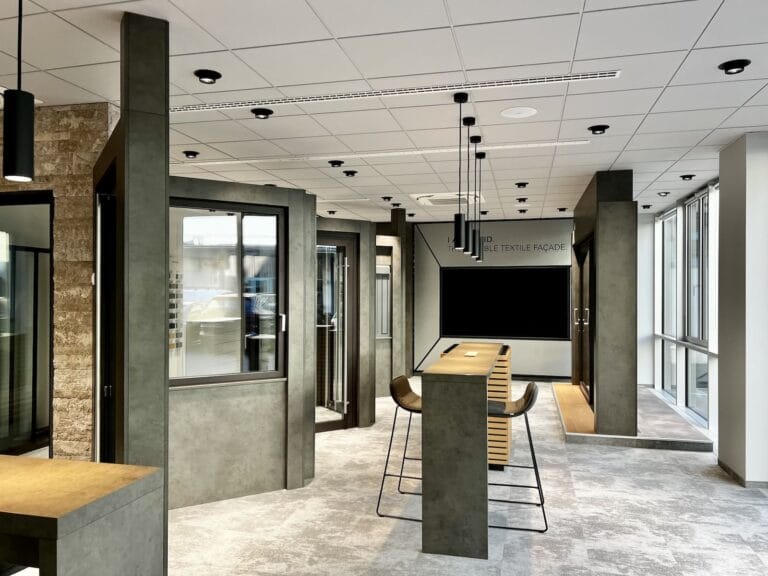 Schauraum von AluKönigStahl in Wien