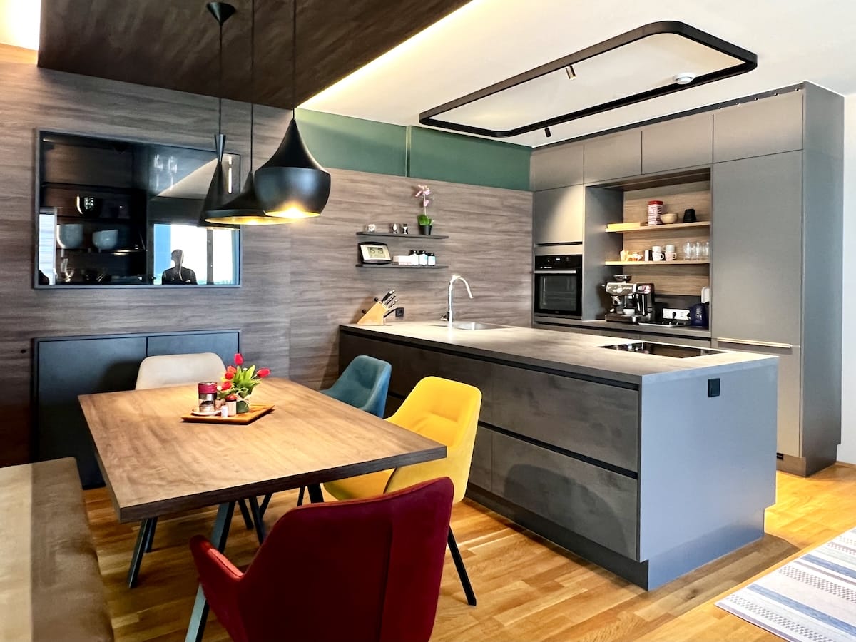 Wohnküchenausbau in Eigentumswohnung in Wels